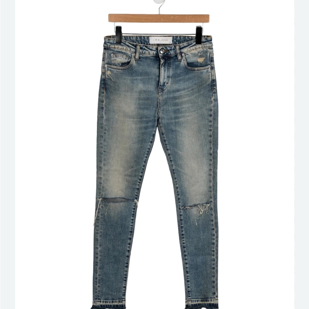 IRO Blue Skinny Jeans